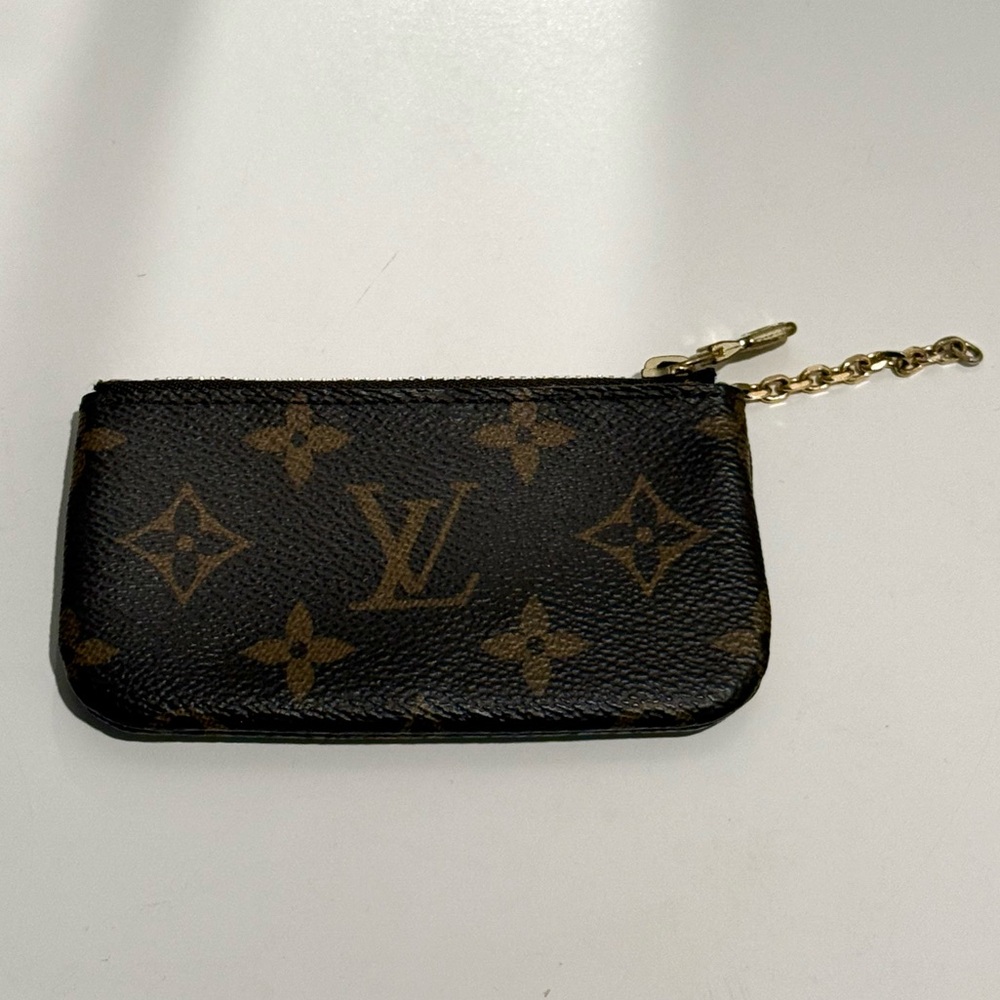 AUTHENTIC LOUIS VUITTON Key Pouch Monogram
